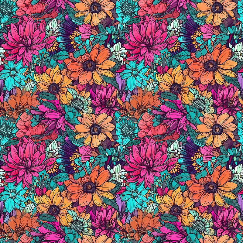 Vibrant Boho Floral Transfer Paper 1 Sheet Clay By Design Aus vibrant-boho-floral-transfer-paper-1-sheet-clay-by-design-aus