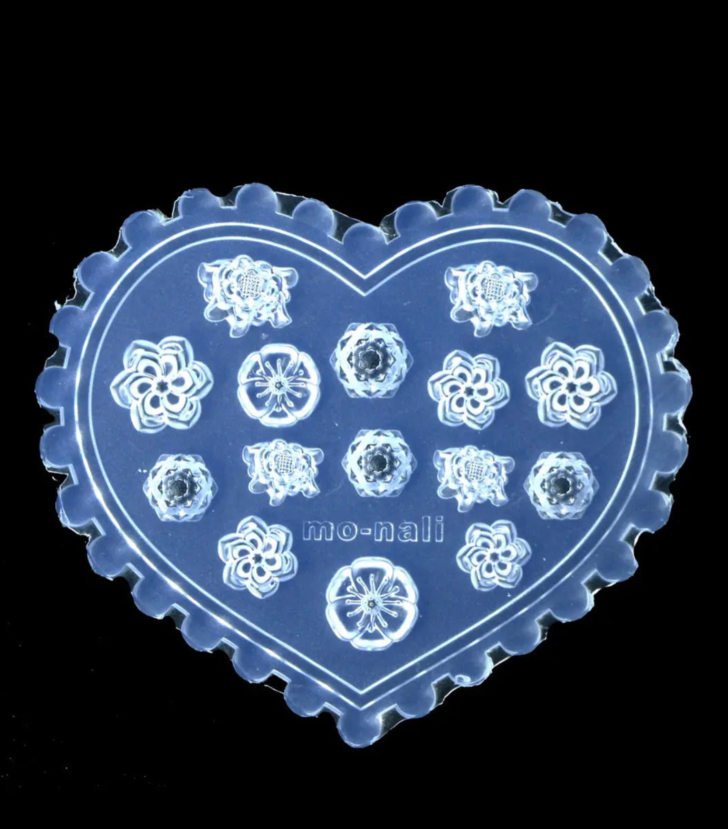 Micro flower moulds Style 2 Clay By Design Aus