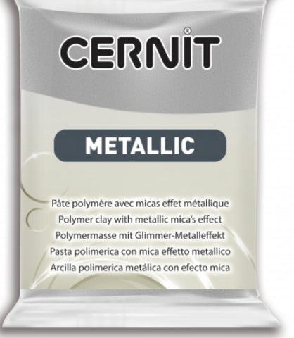 Cernit Metallic - 56g - Silver
