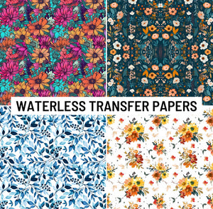 WATERLESS Polymer Clay Transfer Papers