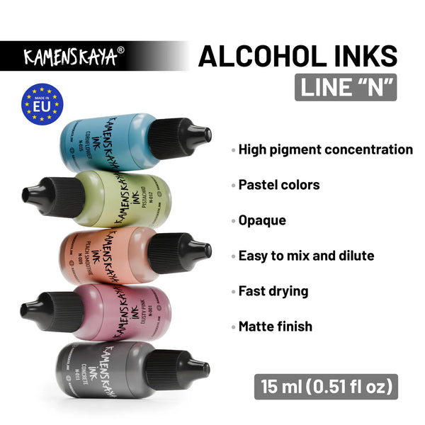 NUDE  alcohol inks - 15ml - IN STOCK