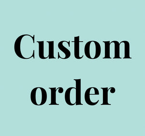 Custom cutter order for ZARA AND BO DESIGNS