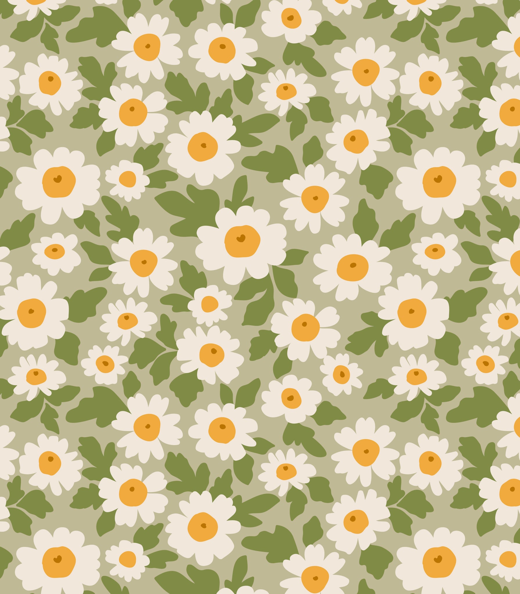 Daisy flowers water transfer paper - #411