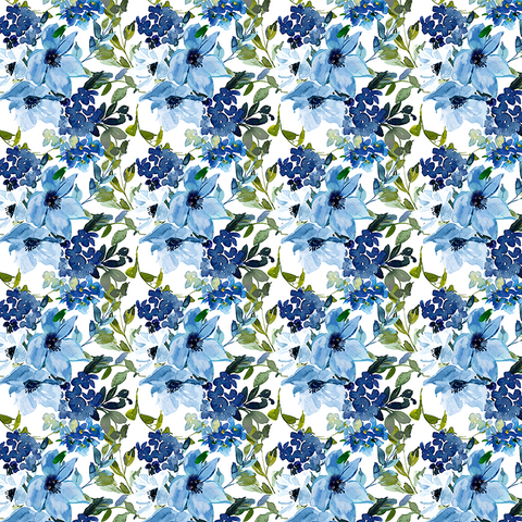 Flower Pattern #2) Polymer Clay Image Transfer Sheet Paper