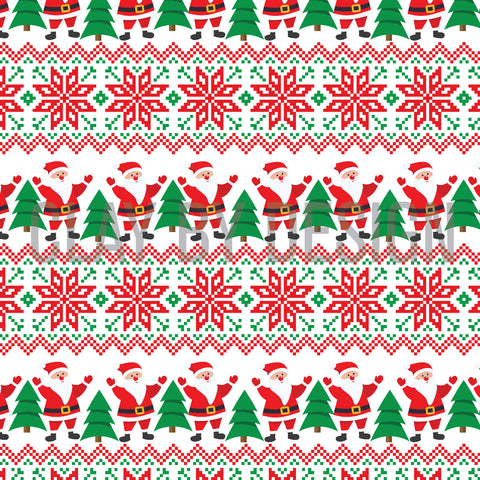 Christmas Mix snowflakes & trees water transfer - #385