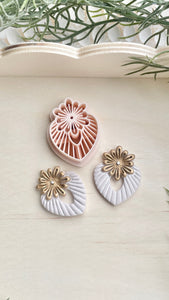 Adeline boho flower detail cutter