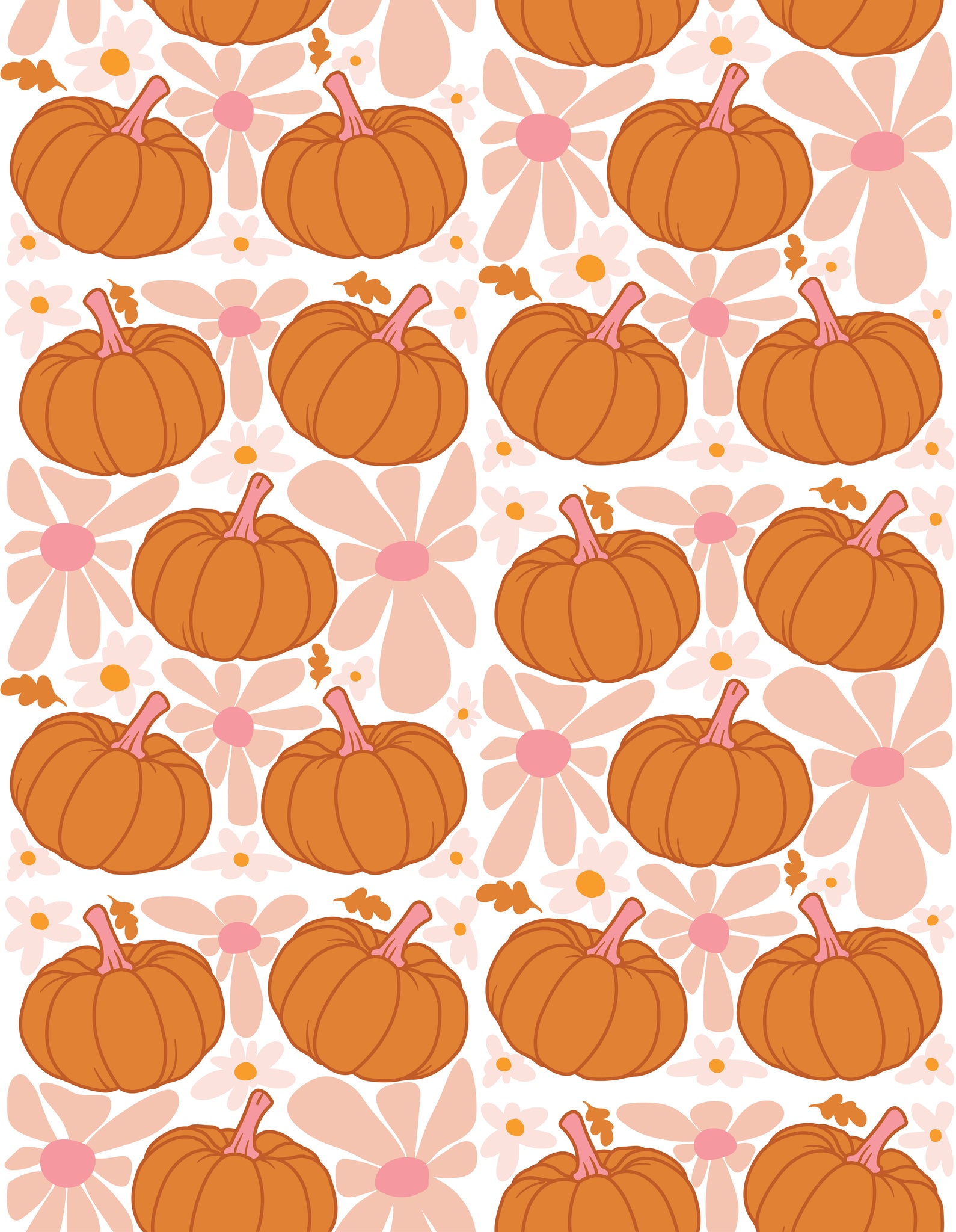 Halloween Flower pumpkin CBD Magic transfer paper