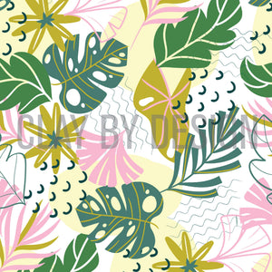 Tropical pattern water transfer - #449