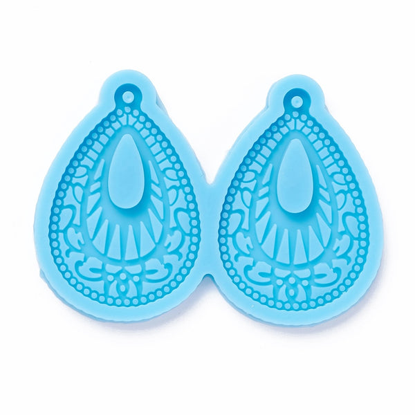 REDUCED Resin earring mold style 3