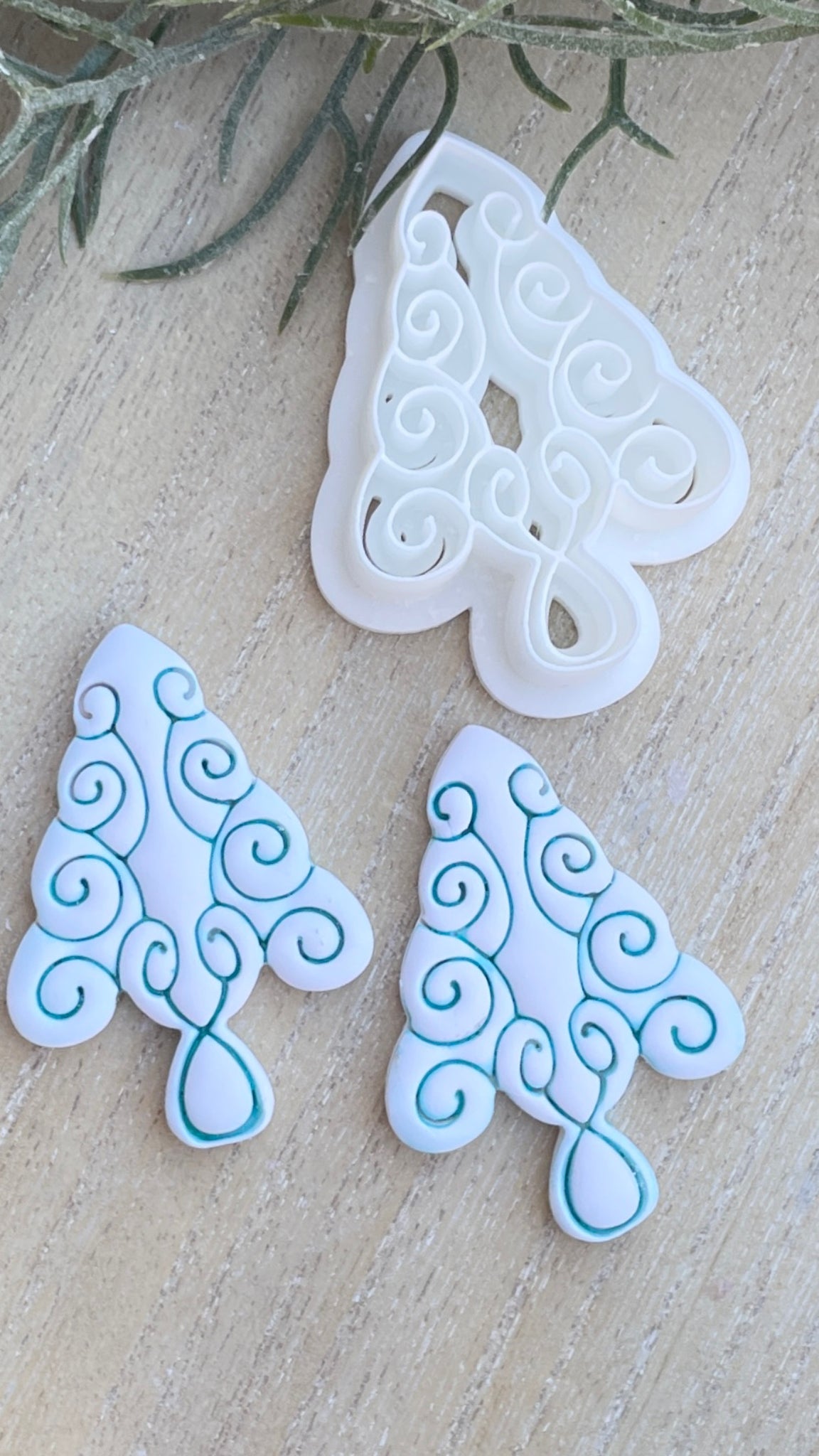 Scrolled Christmas Tree