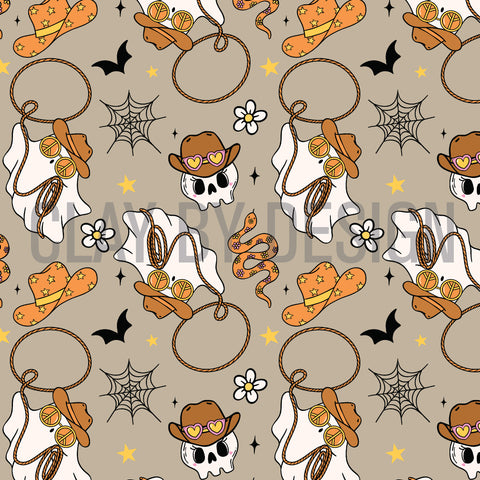 Western Halloween transfer paper #484