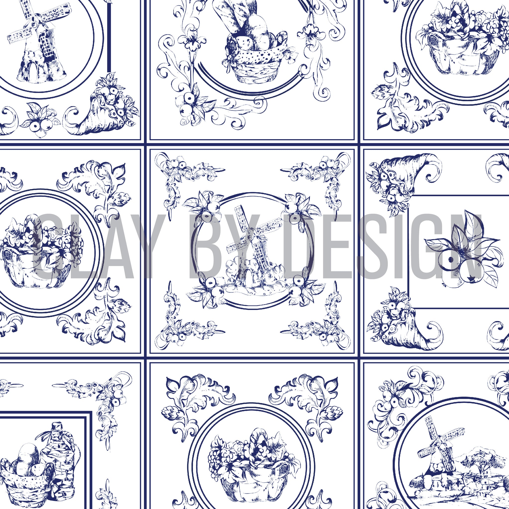 Vintage transfer paper #487