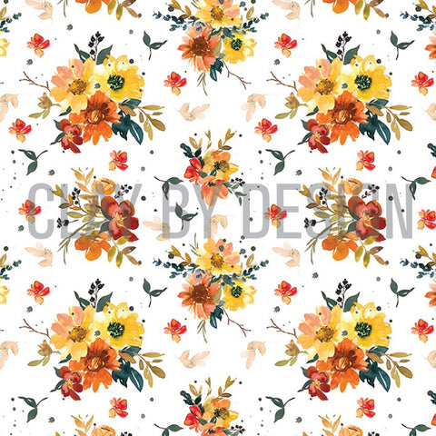 Flower autumn botanicals Image transfer paper - #512