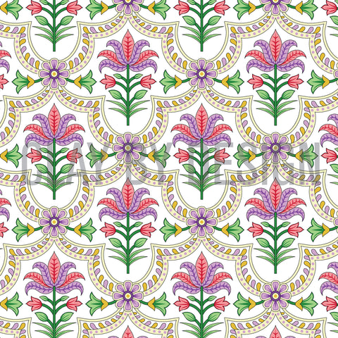 Elegant paisley Image transfer paper - #519