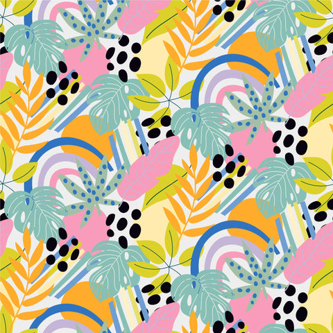 Colourful tropical - Transfer paper - 1 sheet