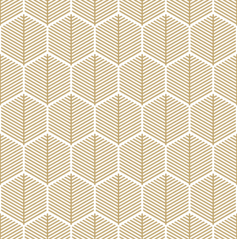 Geometric yellow pattern Image transfer paper