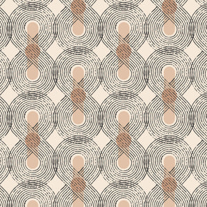 Boho abstract pattern water transfer