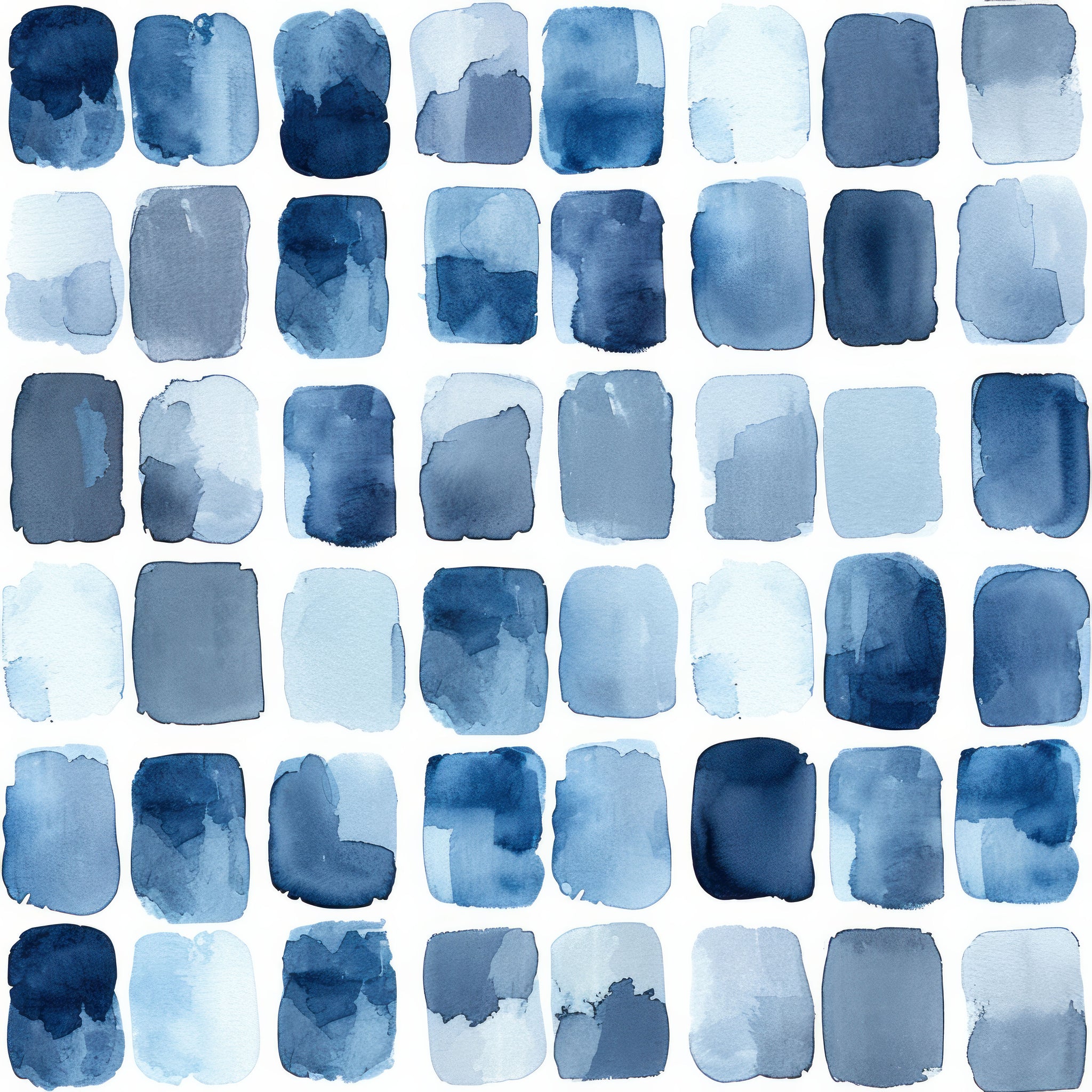 Abstract blue water colour pattern water transfer