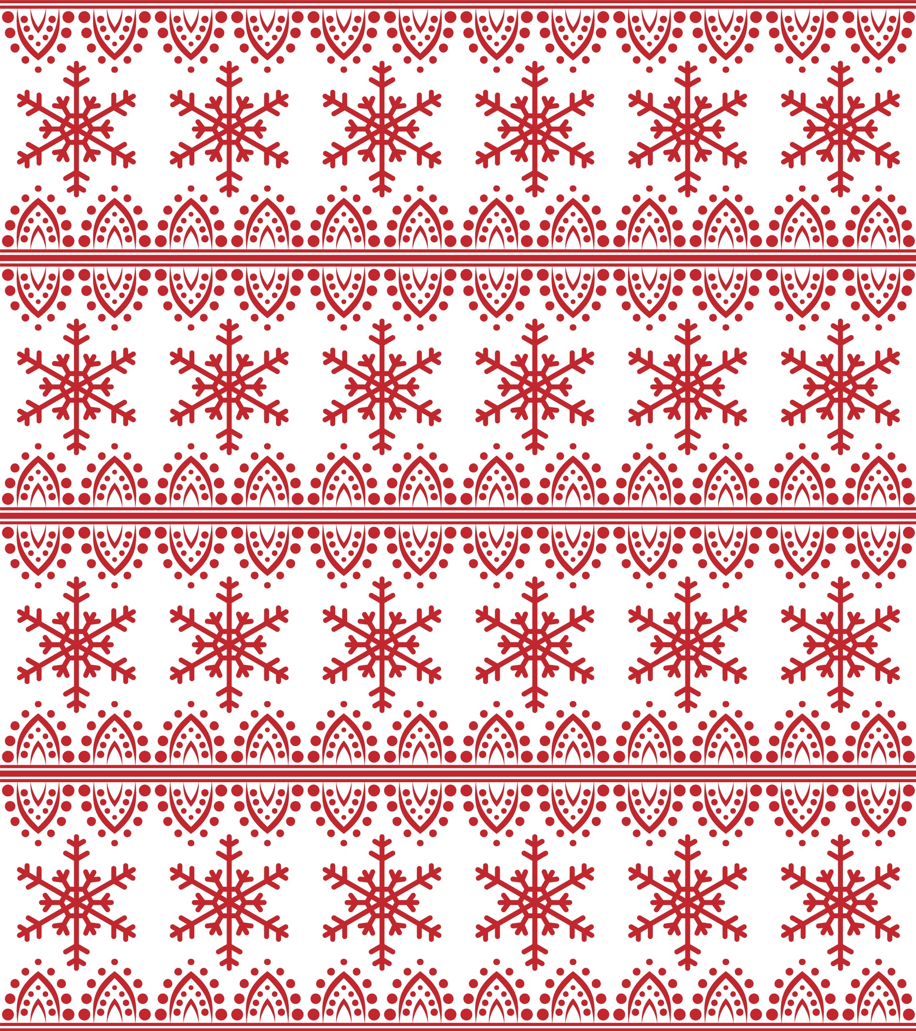 Christmas print water transfer paper
