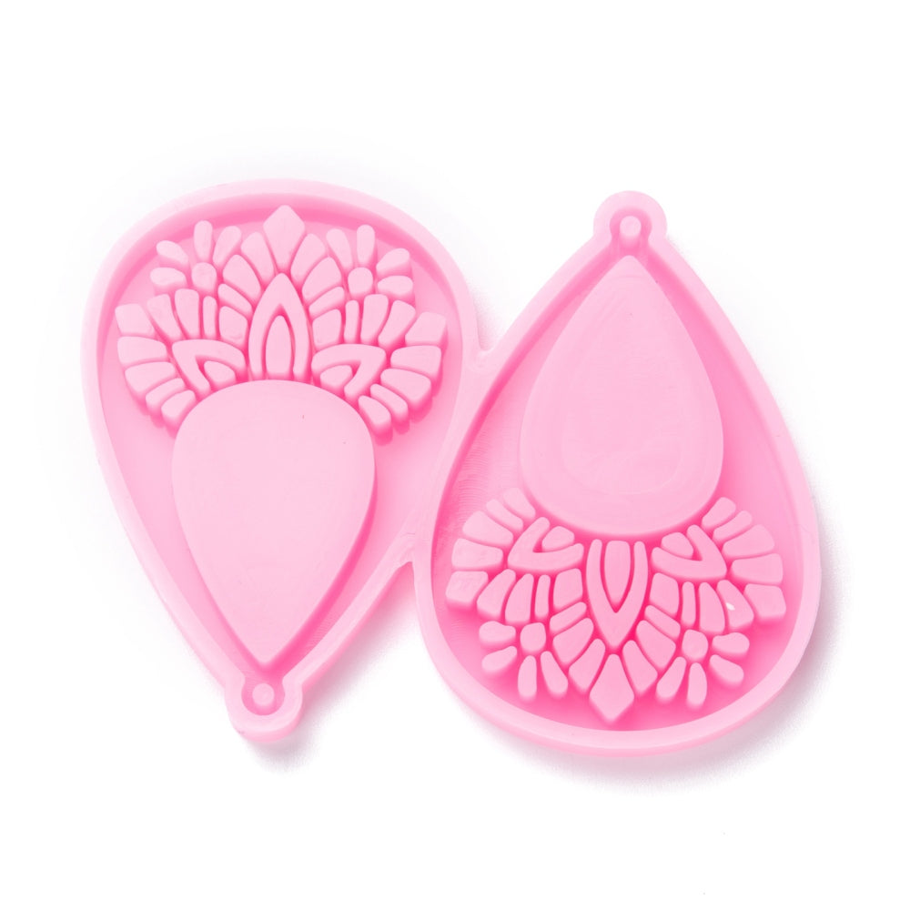REDUCED Resin earring mold  - style 7
