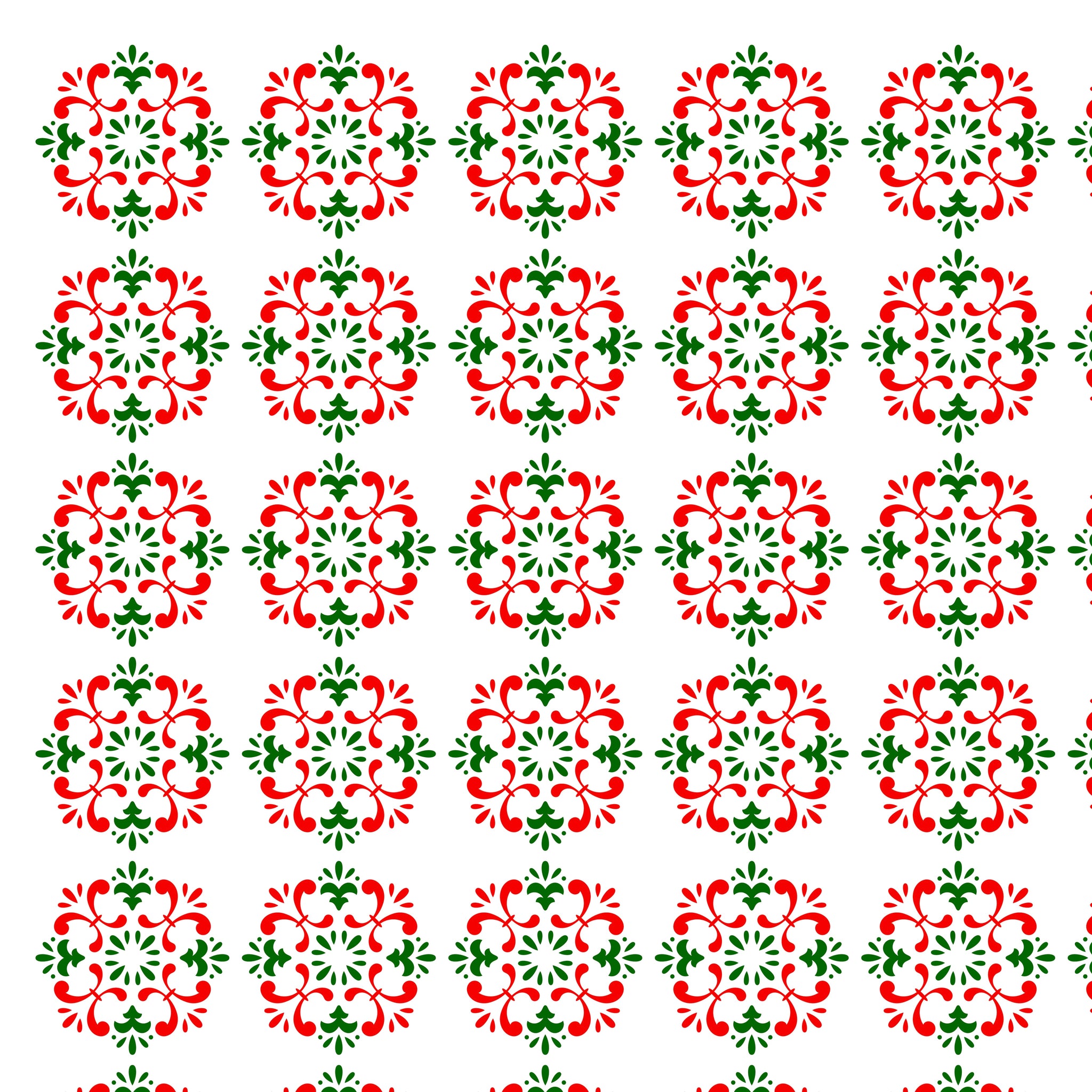 Christmas print water transfer paper
