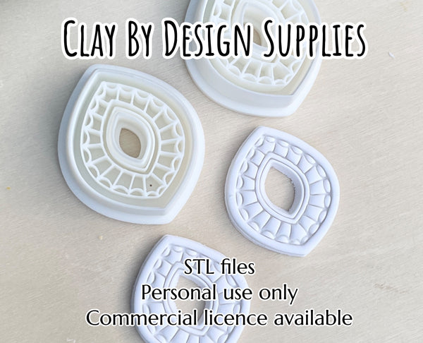 Jacinta both styles 1 & 2 cutter STL Digital file only