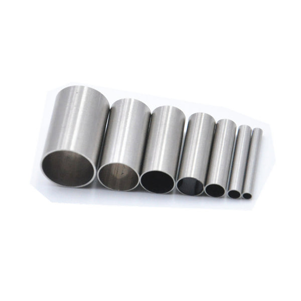 Stainless steel round cutters - pack of 7 sizes