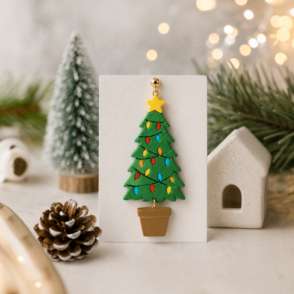 Christmas Tree with lights 3 piece set