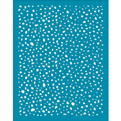 Organic dots print silkscreens