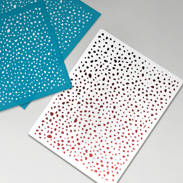 Organic dots print silkscreens