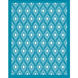 Modern Aztec print print silkscreens Style 1