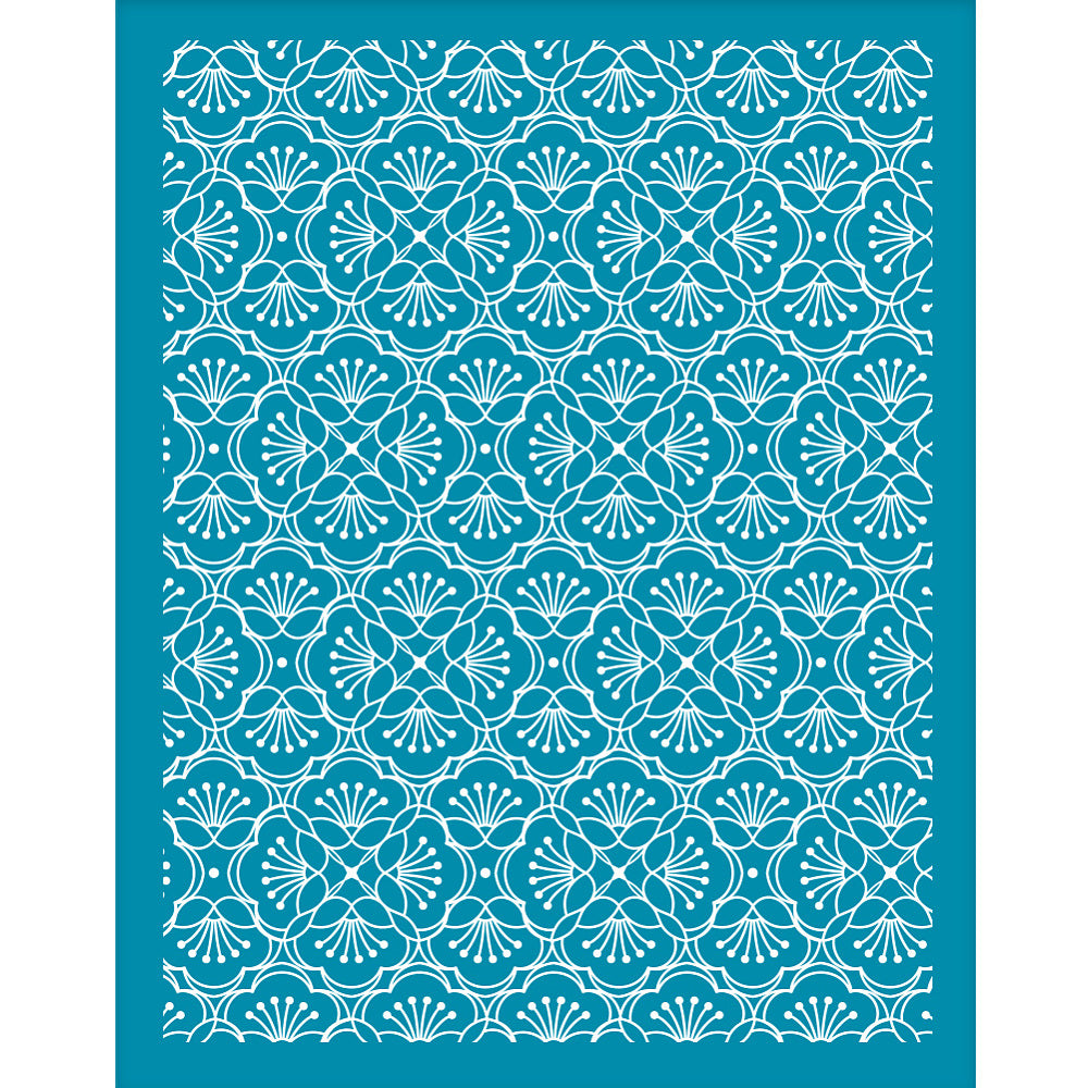 Moroccan pattern silk screen