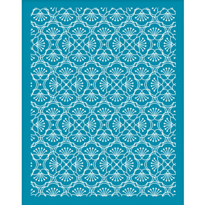 Moroccan pattern silk screen