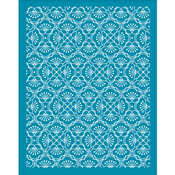 Moroccan pattern silk screen