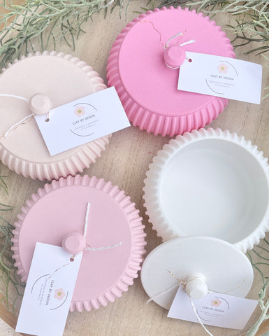3D printed Trinket boxes
