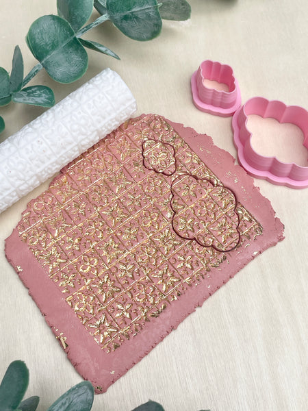 Mediterranean tile texture roller