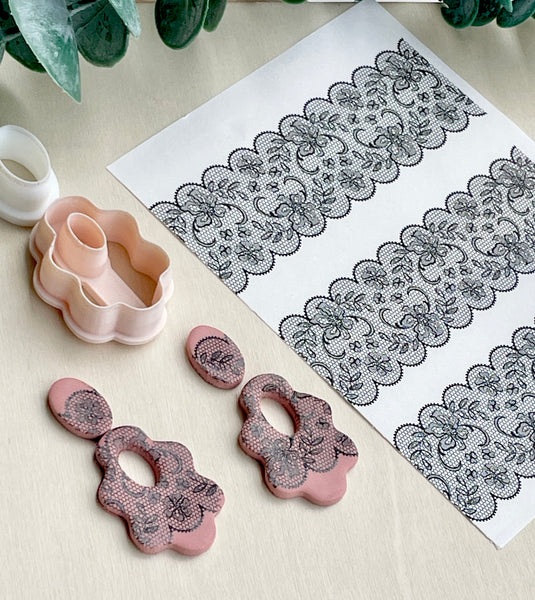 Hunter Lace water transfer & Cutter set