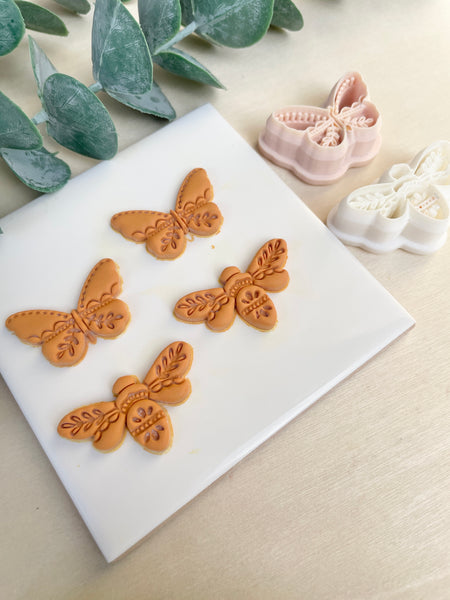 Bhodi boho butterfly & bee cutters