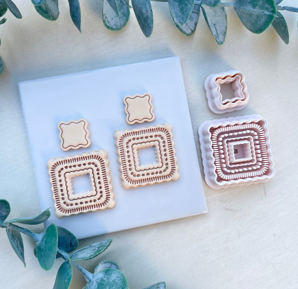 Taye square detail cutter set