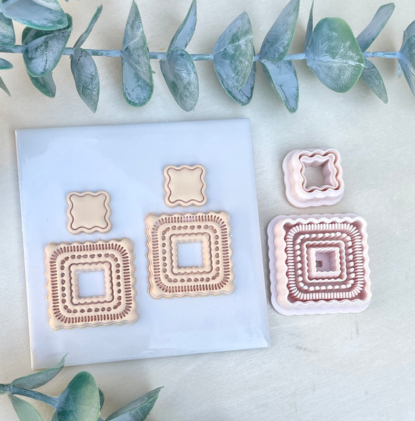 Taye square detail cutter set