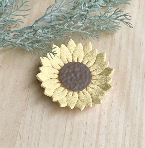 Sunflower trinket dish