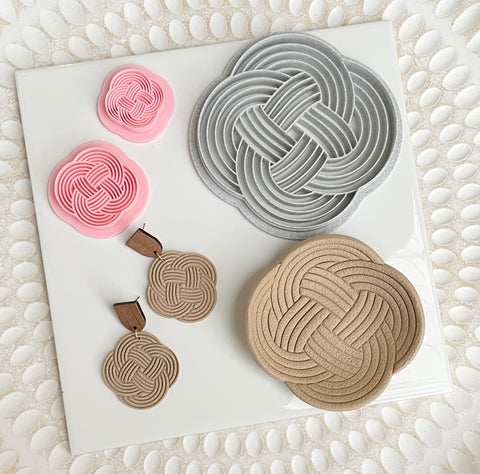 Knot look cutters & trinket dish/coaster cutterso