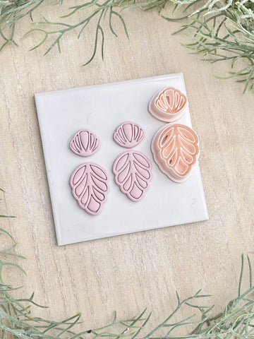 Della leaf imprint set