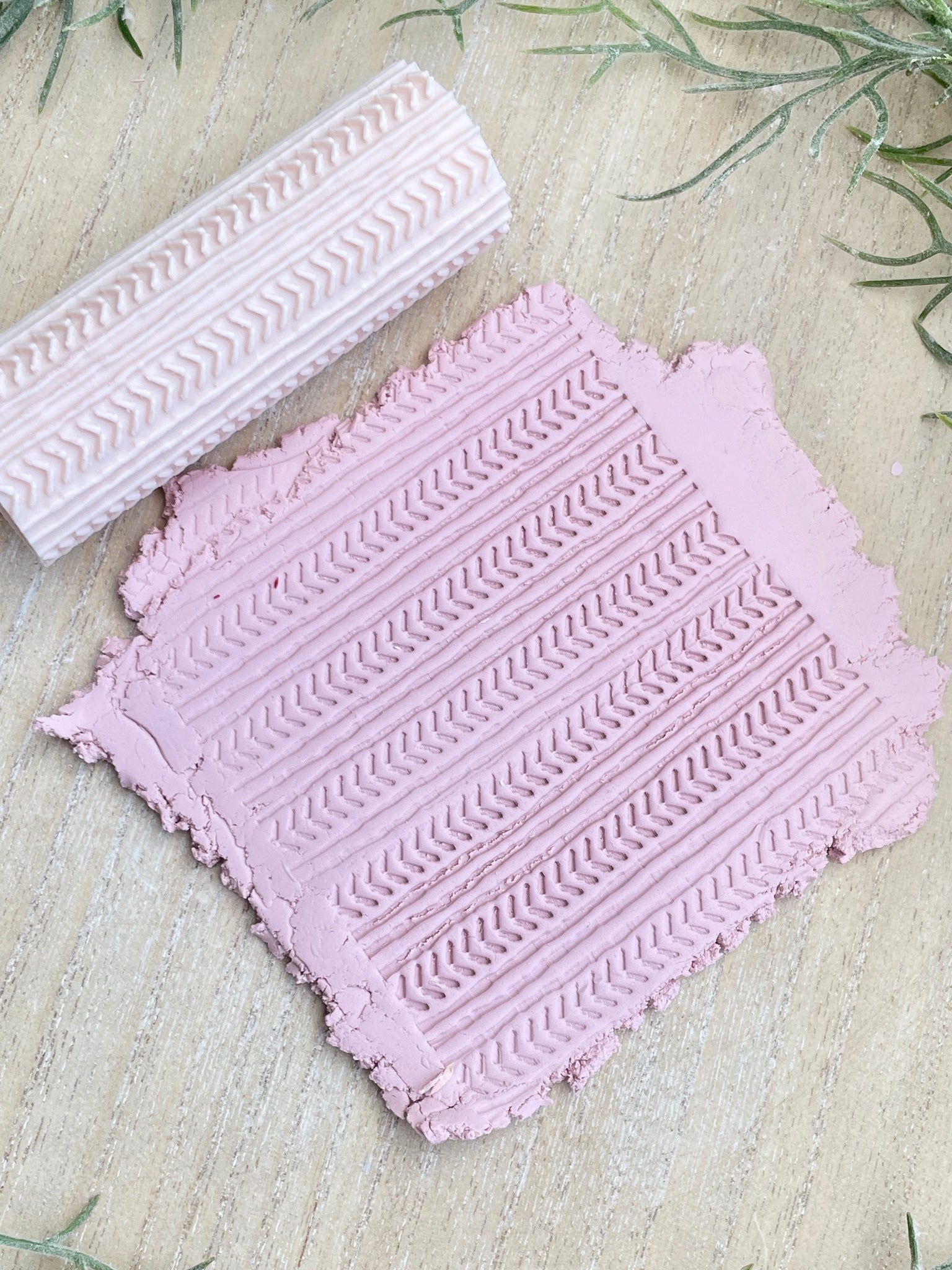 Chunky knit roller