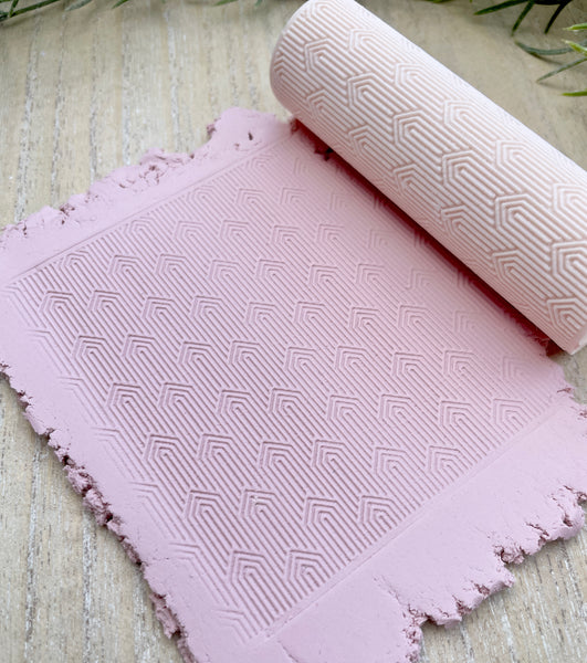 Art deco texture roller