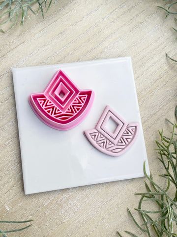 Aztec boho fan
