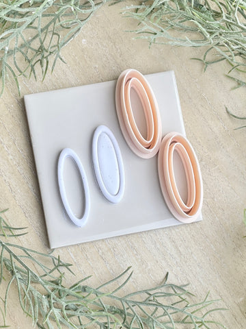 Thin oval cutters