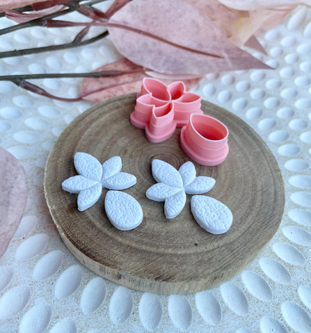 Flower drop sets of 2 pieces - 3 sizes