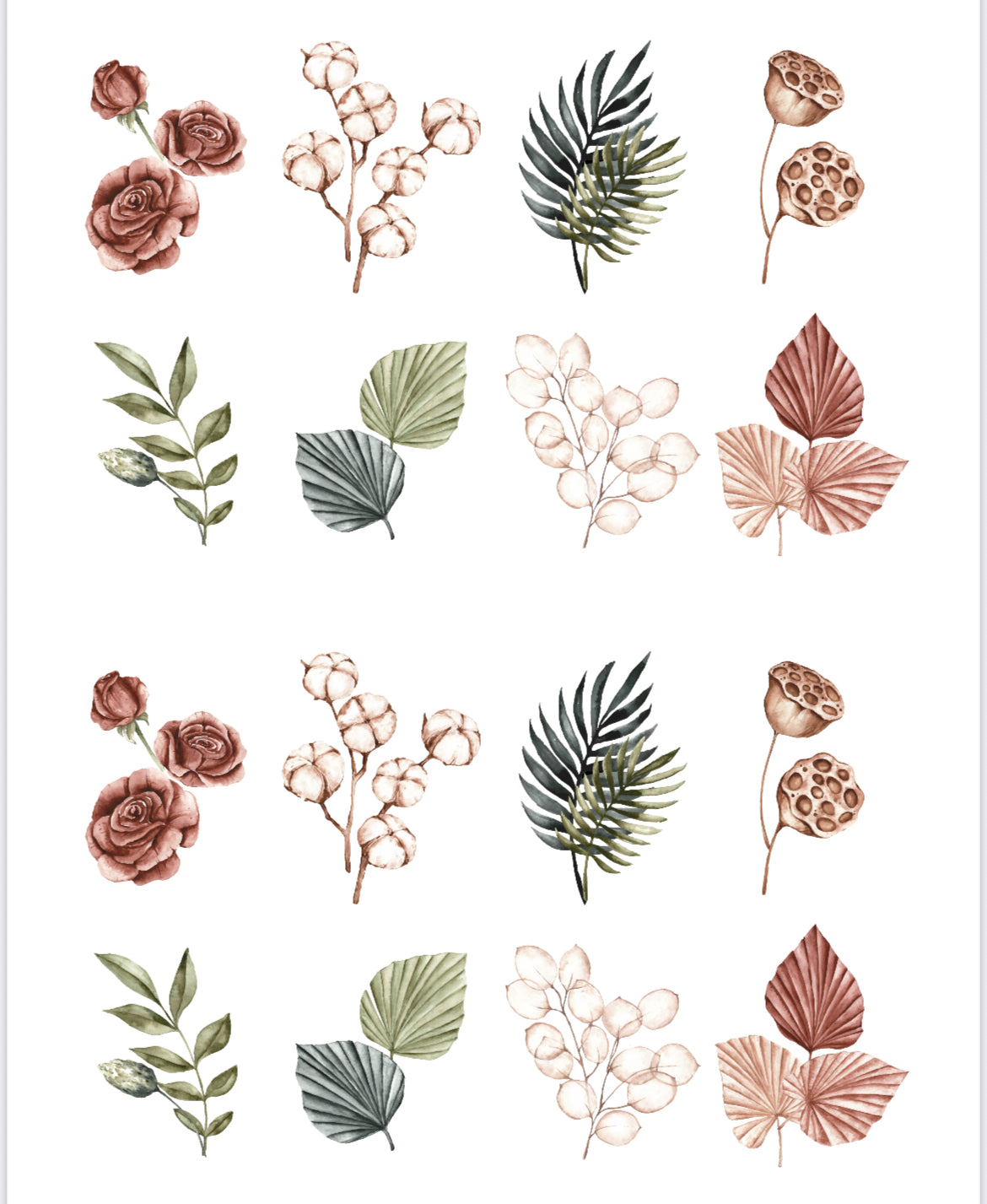 Fauna water transfer papers