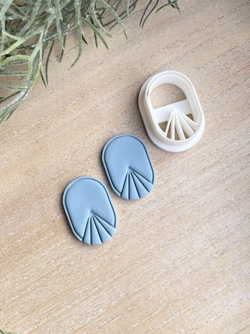 Tori art deco oval